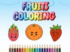 colorear frutas