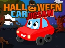 Rompecabezas de coches de Halloween