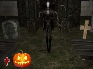 Slenderman debe morir: cementerio abandonado